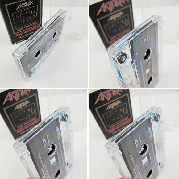 Anthrax Armed Dangerous Cassette Tape Thrash Metal Vintage 1992 Megaforce Tested - Picture 8 of 8